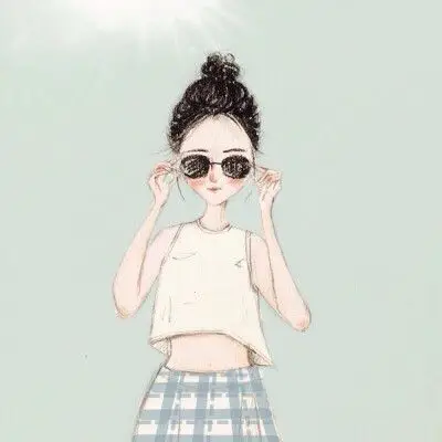 手绘教程,教你一手 服装设计 人设 线稿 平面 {丸子头}&