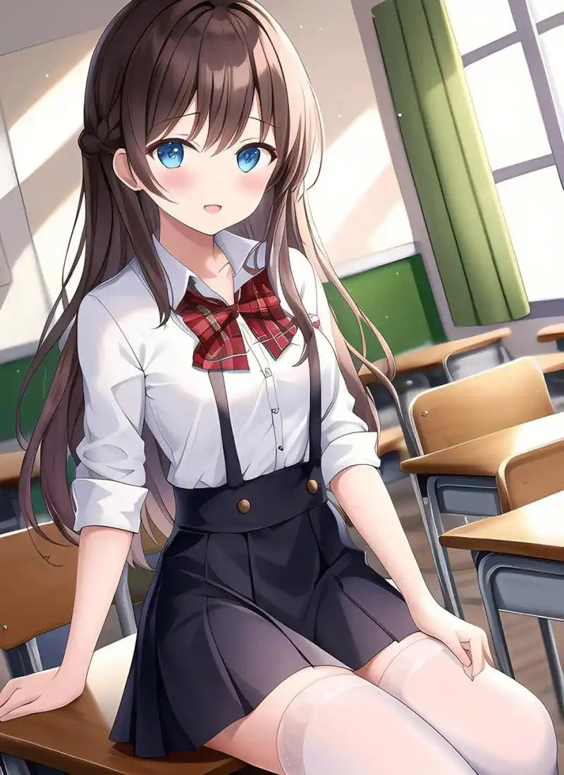 二次元少女背景图 美女背景图