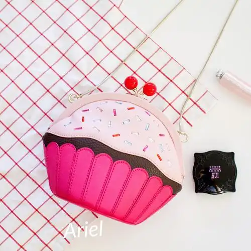 spade古灵精怪少女心炸裂cupcake包_凯婷包包-小红书