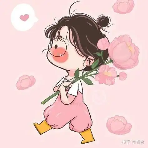 简单动漫头像简单干净好看卡通头像简单耐看头像卡通哪有不懂浪漫