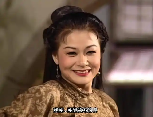 张一山版鹿鼎记韦小宝妈妈太漂亮身穿黑蕾丝裙太时尚前卫了