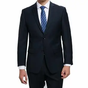 男套装双开叉新郎结婚礼服团购西服新款男士修身西装商务职业正装