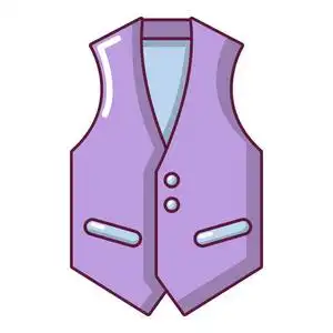 卡通风格马甲图标照片