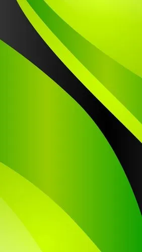 渐变绿色发光曲面线条h5背景素材