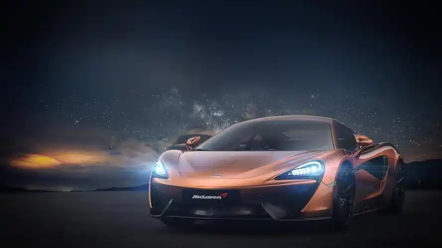 世界名车迈凯轮570s跑车cgi渲染动画