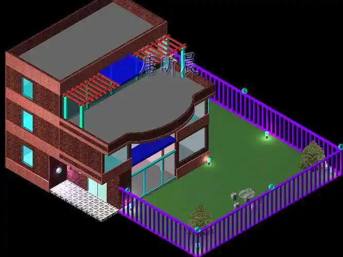个人作品-cad建模渲染(更新于09-03-02) - 『autocad二次开发问题解答