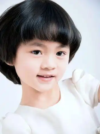 女宝宝沙宣图片