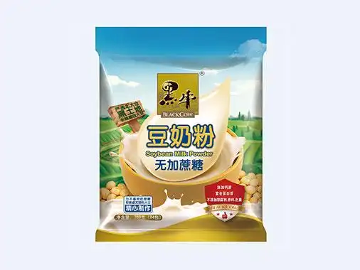 黑牛无加蔗糖豆奶粉760g