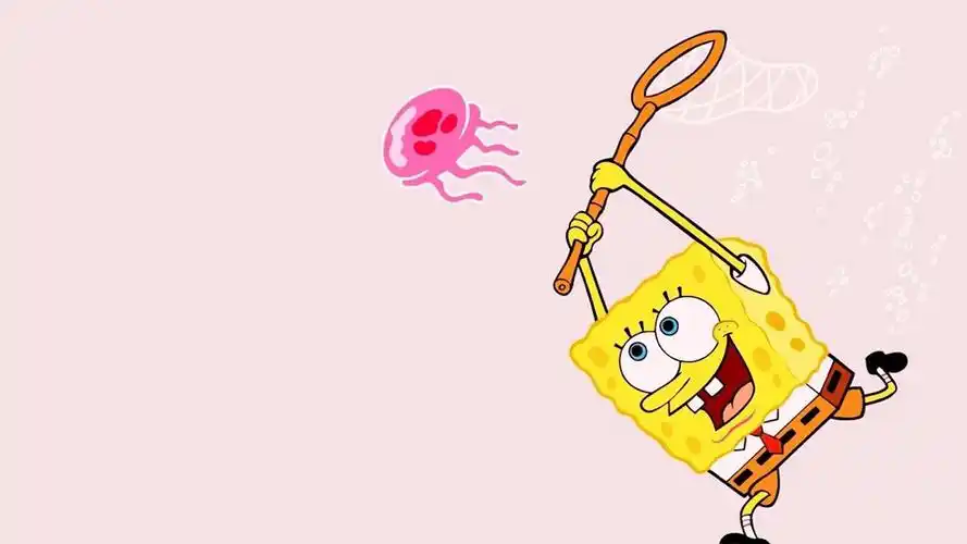 海绵宝宝可爱卡通图片桌面壁纸高清大图预览1920x1080_卡通动漫下载