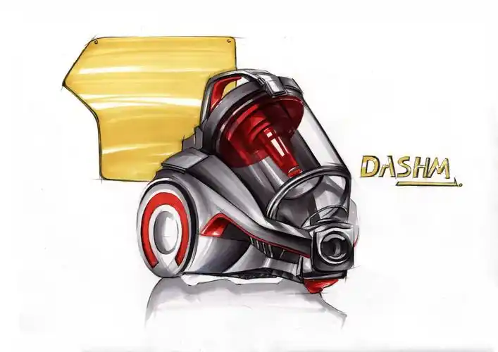 产品手绘,手绘,吸尘器