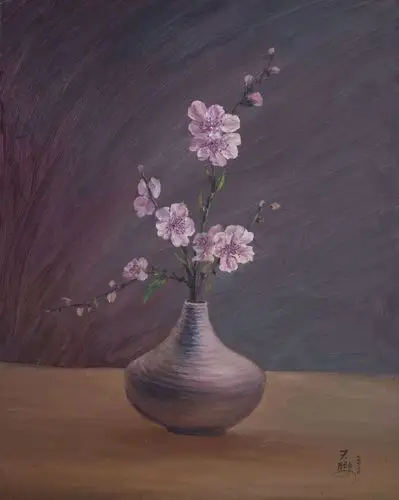花卉油画