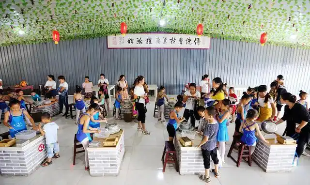 南曹村豆腐亲子体验