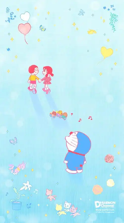 多啦a梦##卡通壁纸##可爱壁纸##小清新