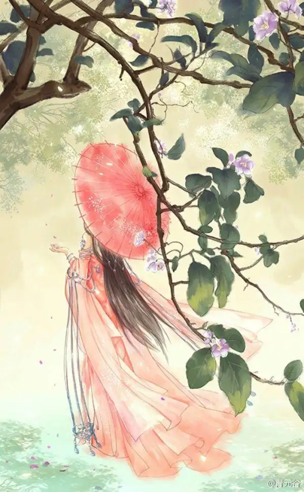 唯美古风背影图片_唯美意境图片_窝窝qq网