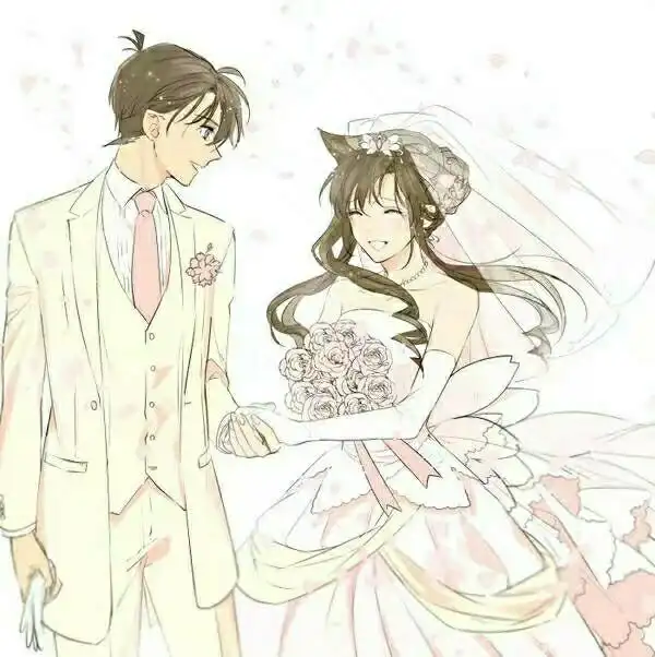 名侦探柯南:如果新一和小兰要结婚,谁做伴娘团比较合适呢?