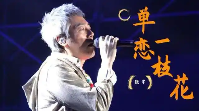 张宇经典老歌《单恋一枝花》又火了,岔气式唱功太赞了