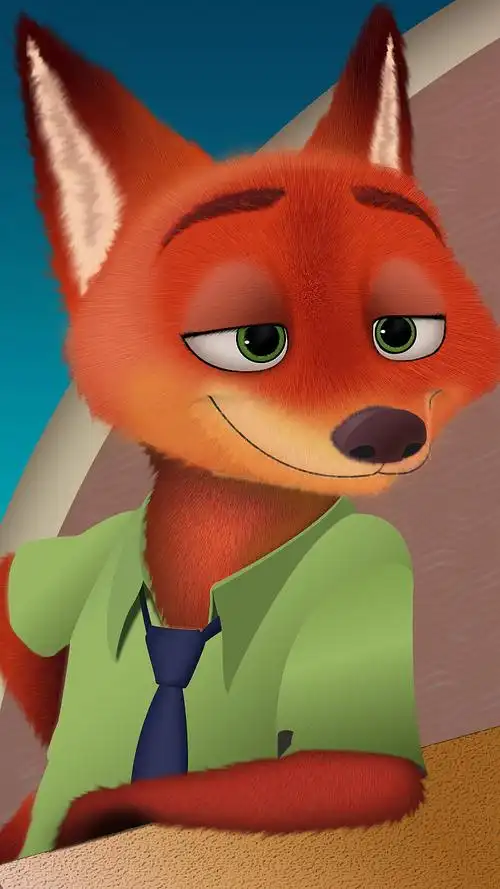 疯狂动物城 狐狸fox原创画报