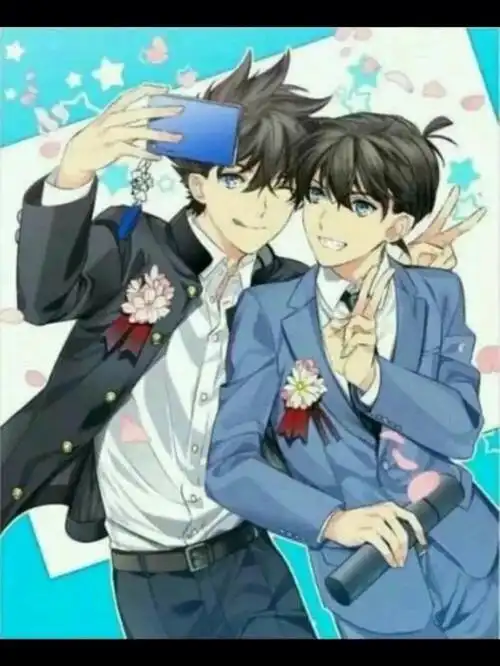 新一和基德的日常生活