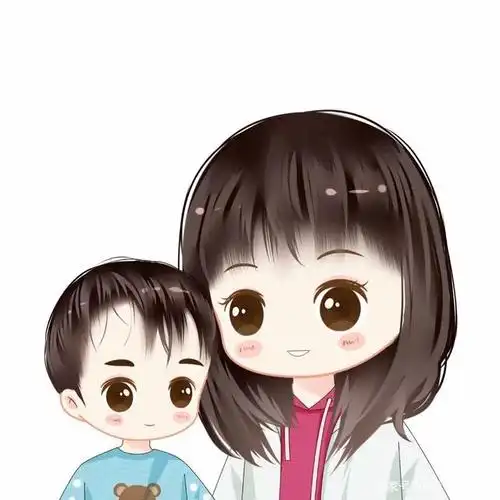 送给妈妈的特别礼物,超有爱的母子头像设计,喜欢吗?