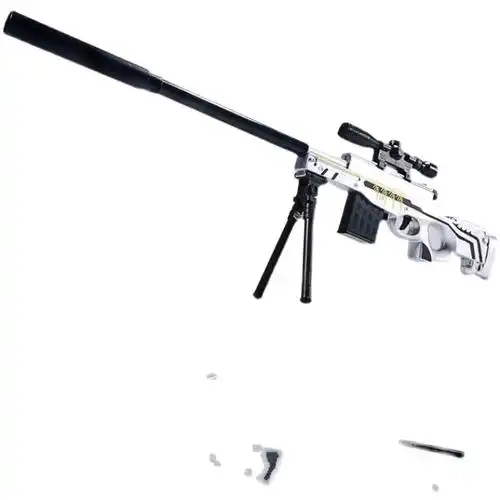 m416电动连发抛壳软弹枪仿真乐辉手自一体儿童玩具枪男孩机关抢