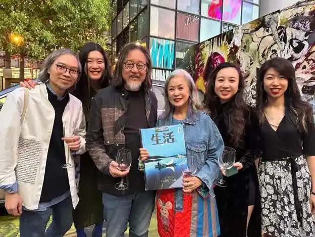 图注:从左到右,令狐磊,尔尼,赖声川,丁乃竺,徐今今,陈爽