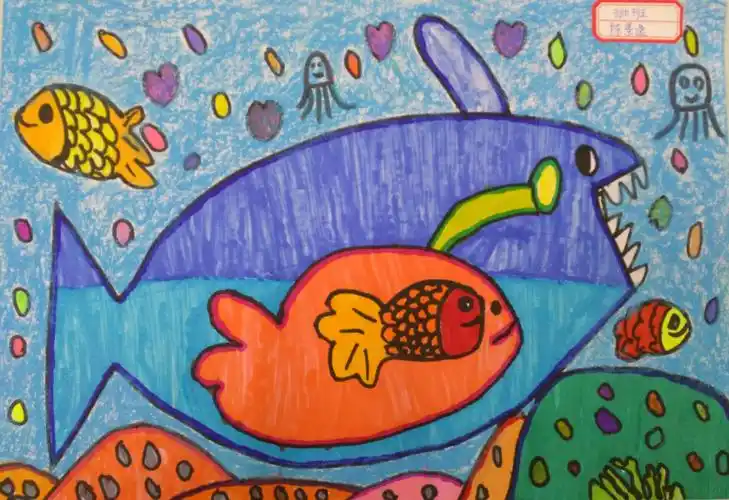 童心绘童画——城北小学380班庆六一儿童节《画中画》作品展(书画篇)