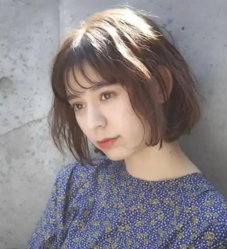 森女范,文艺范的女生很适合这款发型