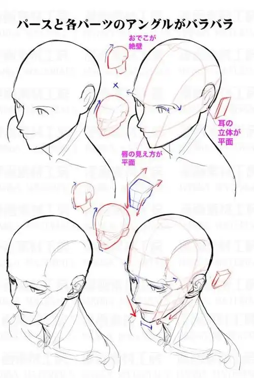 脸画得很奇怪看看这组修正教程来自漫画素材工房