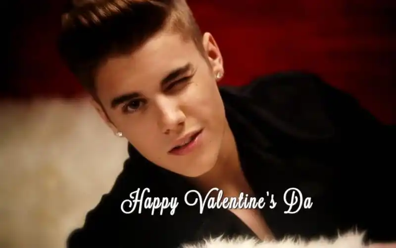 【justin bieber】如果贾斯汀比伯陪你一起过情人节