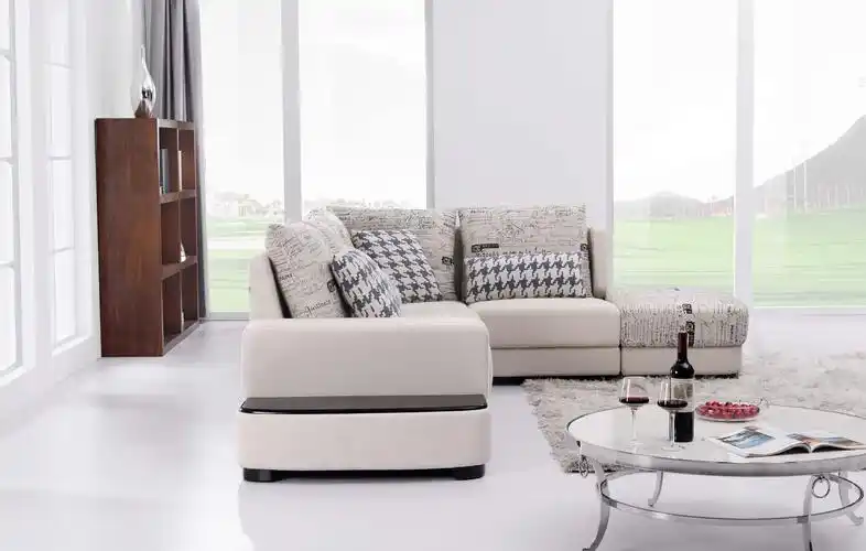 法雷尔 现代简约布艺沙发 组合转角客厅布沙发 g3946时尚大气