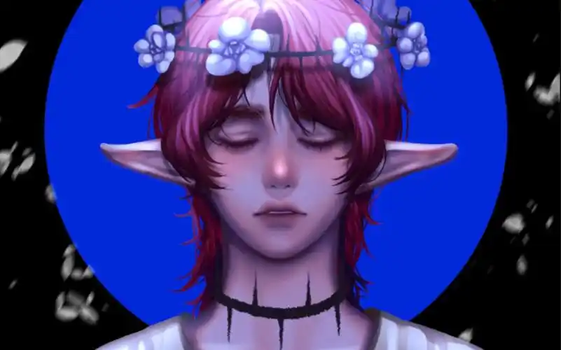 【procreate】闭眼许愿