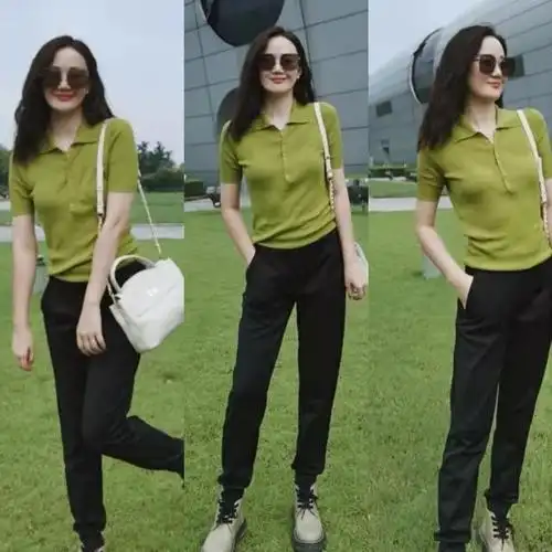 草绿色上衣配什么颜色裤子好看呢(草绿色穿搭好看吗)