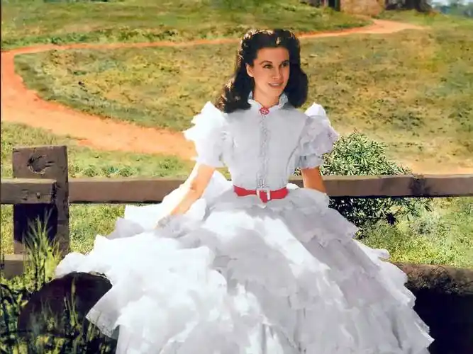 费雯丽与思嘉几乎有同样的性情,浑然天成