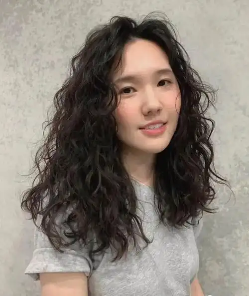 最显发量的卷发