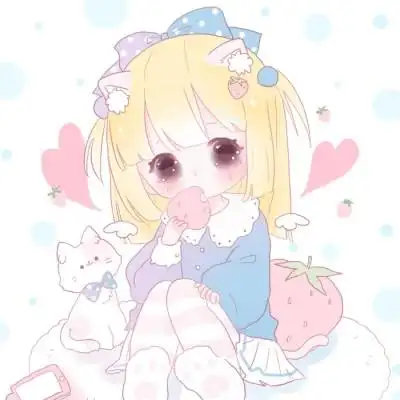 卡通q版可爱女生头像