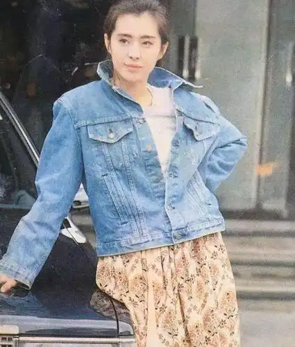 大美女王祖贤,是最有标志性的复古单品之一,牛仔,no