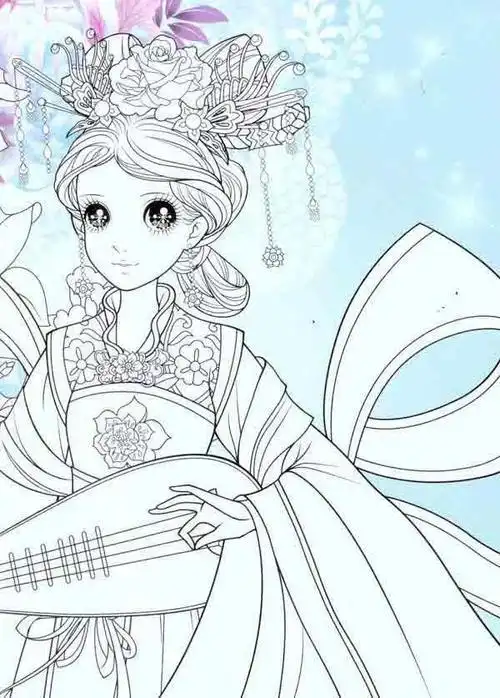 公主简笔画古装公主简笔画古装简单