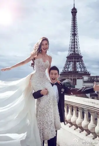 黄晓明baby婚礼流程曝光 高清美艳婚照来袭