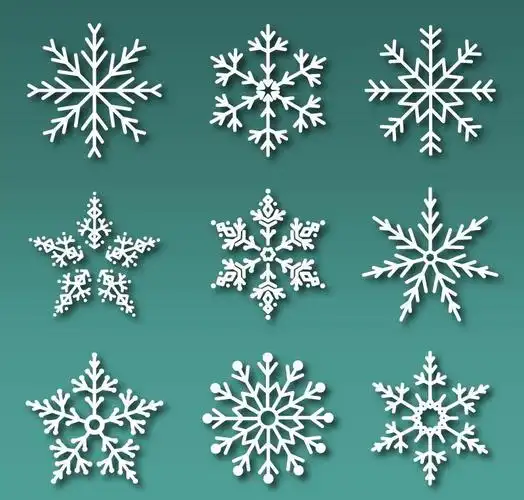 小剑桥绘画活动《雪花》