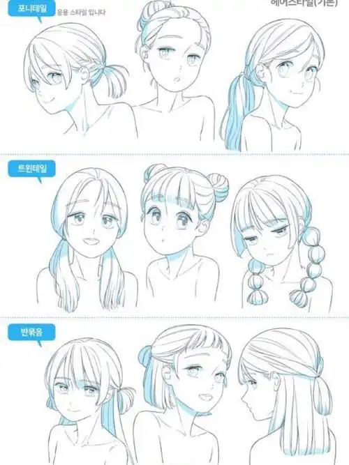 【素材】秀发分享~百款发型任你挑选