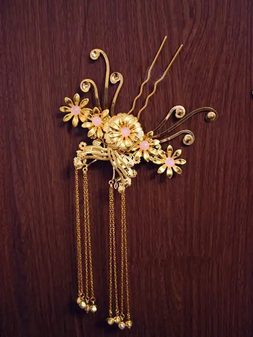 影视古装剧写真cos头饰原创 手工复古典发簪流苏簪子/发钗/发梳步摇