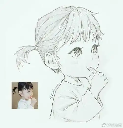 非常可爱的人物画风 7815 手绘插画小头像 动漫((作品出自艺术家