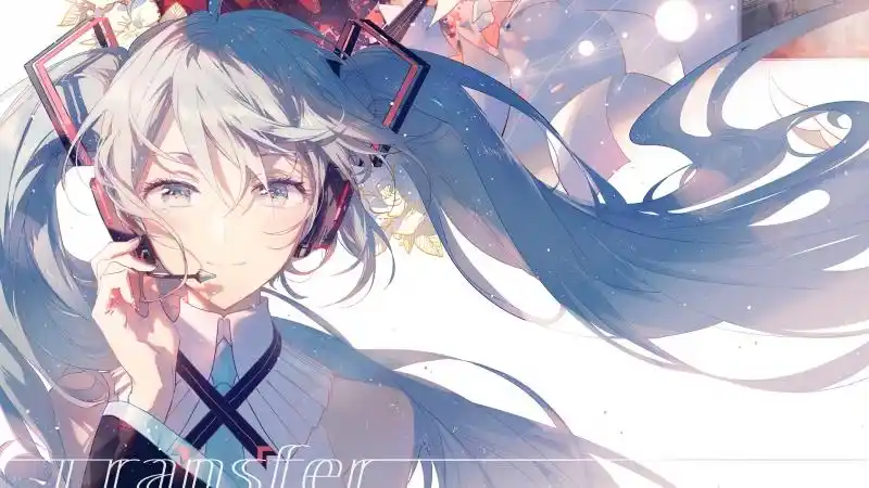 长发初音未来公主殿下唯美4k高清动漫壁纸3440x1440