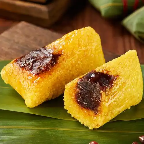 大黄米粽子24只蜜枣豆沙粽手工甜粽新鲜现做端午节礼盒装大枣粽子