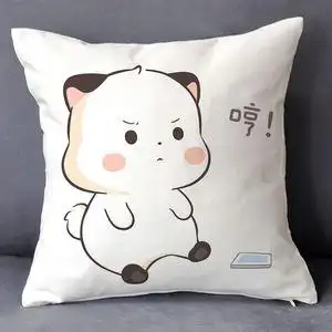 定制三团抱e枕表情包玩偶三胖表情包毛绒公仔枕头情侣生日礼物