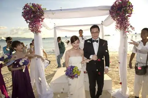 (●) 静茹&tony长滩岛浪漫完婚 (●)