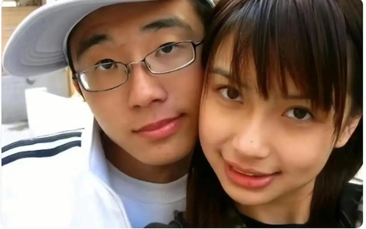 angelababy杨颖在香港出道时的照片,变化很大,现在越来越漂亮精致了