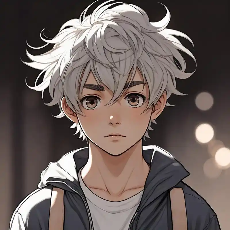 动漫男生可爱呆萌头像04