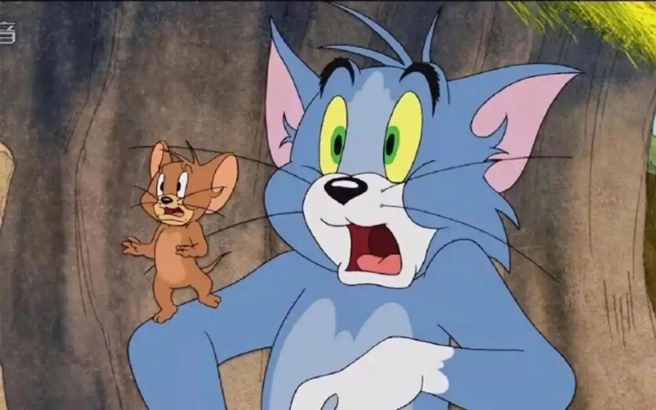 老鼠》汤姆和杰瑞可爱高清桌面壁纸高清大图预览1280x800_卡通动漫