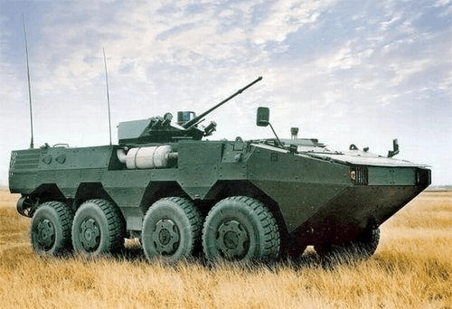 92式轮式装甲车族